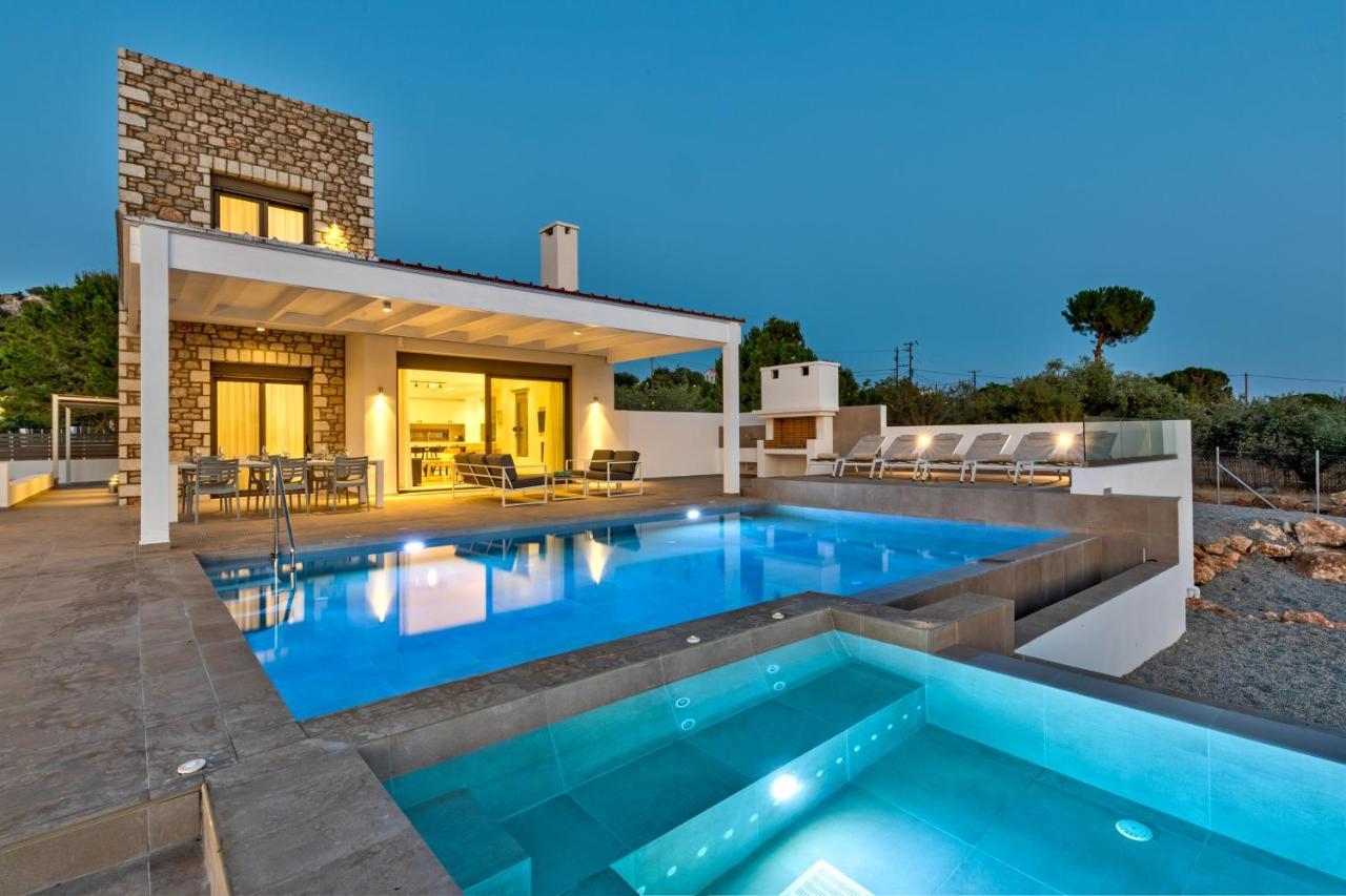 Villa Amberblue Pefkos Pefki  Bagian luar foto