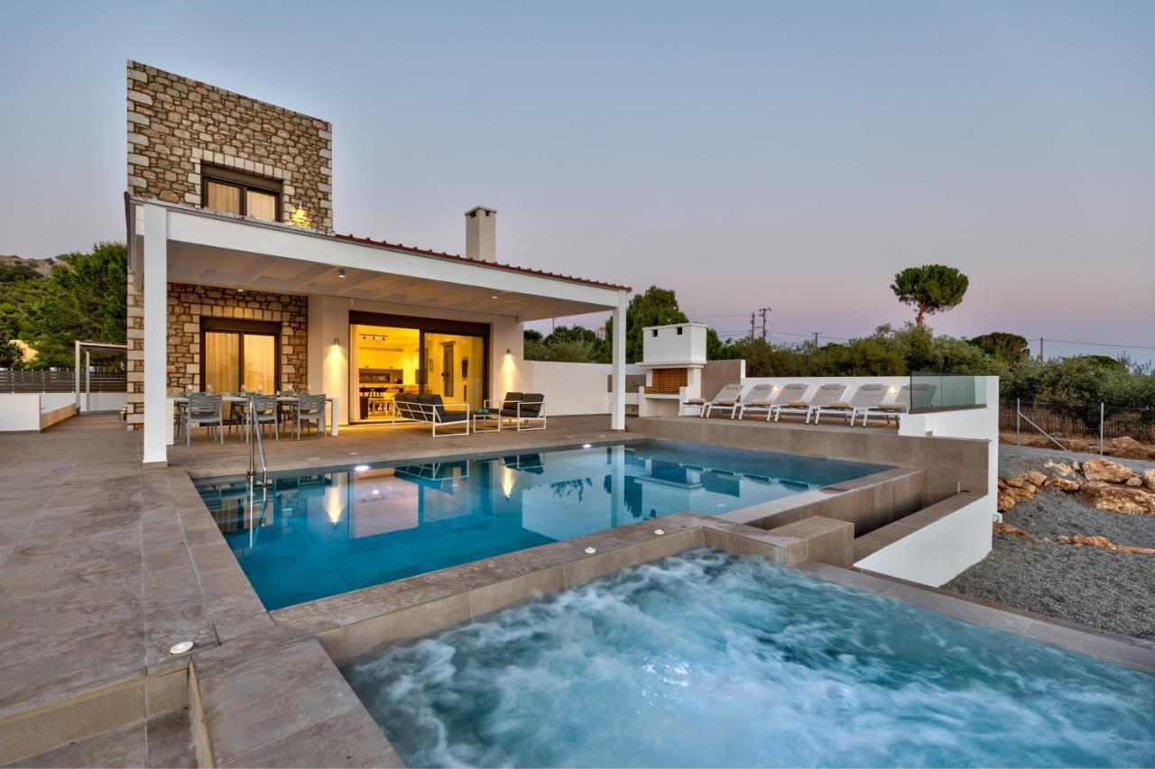 Villa Amberblue Pefkos Pefki  Bagian luar foto